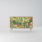 SUCCULENTS KALEIDOSCOPE 2-Door Sideboard in Oak Effect