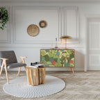 SUCCULENTS KALEIDOSCOPE 2-Door Sideboard in Oak Effect