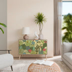 SUCCULENTS KALEIDOSCOPE 2-Door Sideboard in Oak Effect