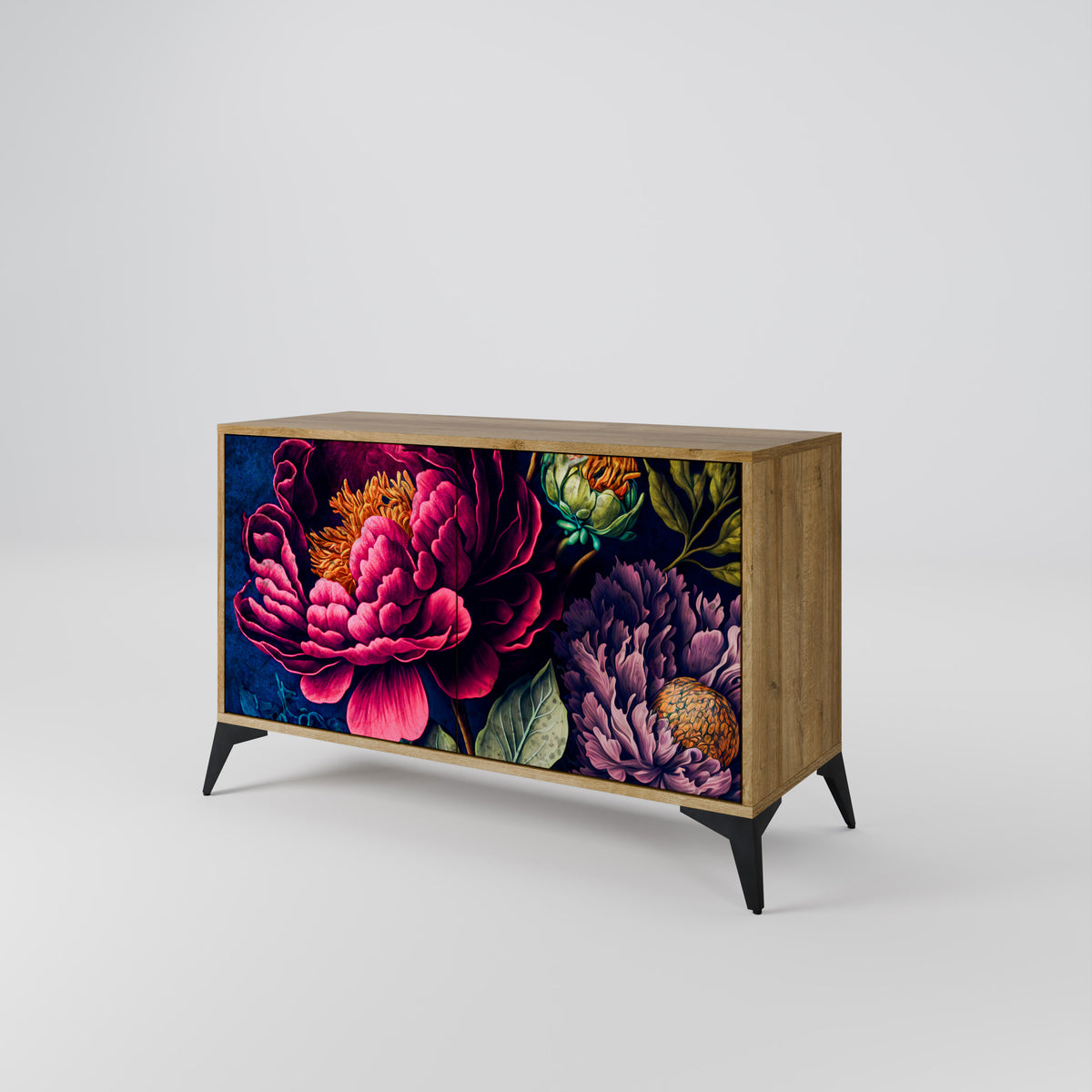 BLOOMING ELEGANCE Aparador de 2 Puertas