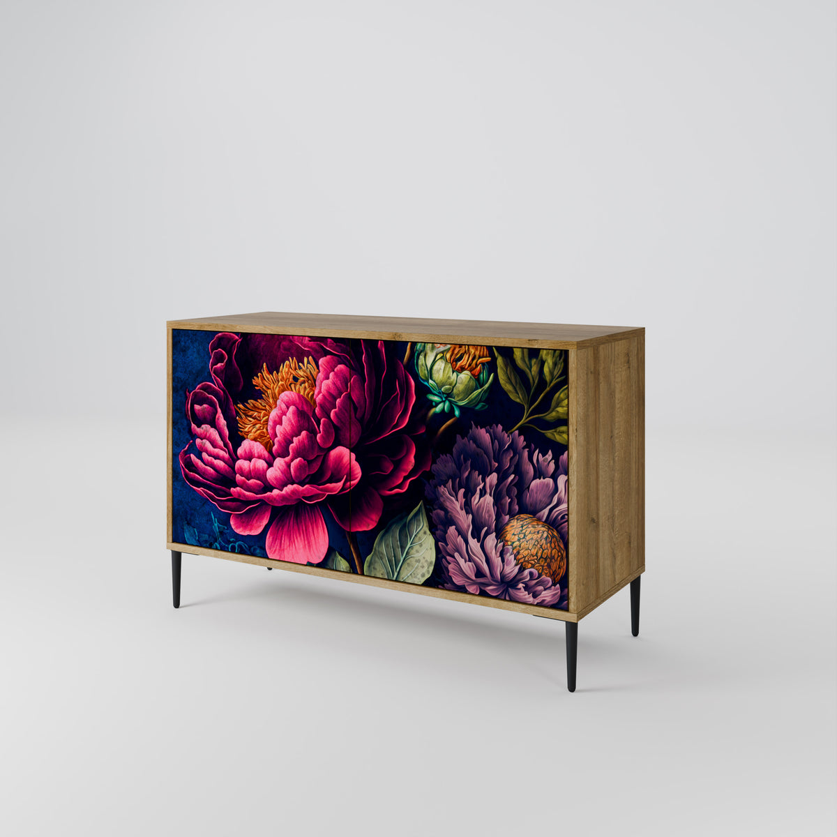 BLOOMING ELEGANCE Aparador de 2 Puertas