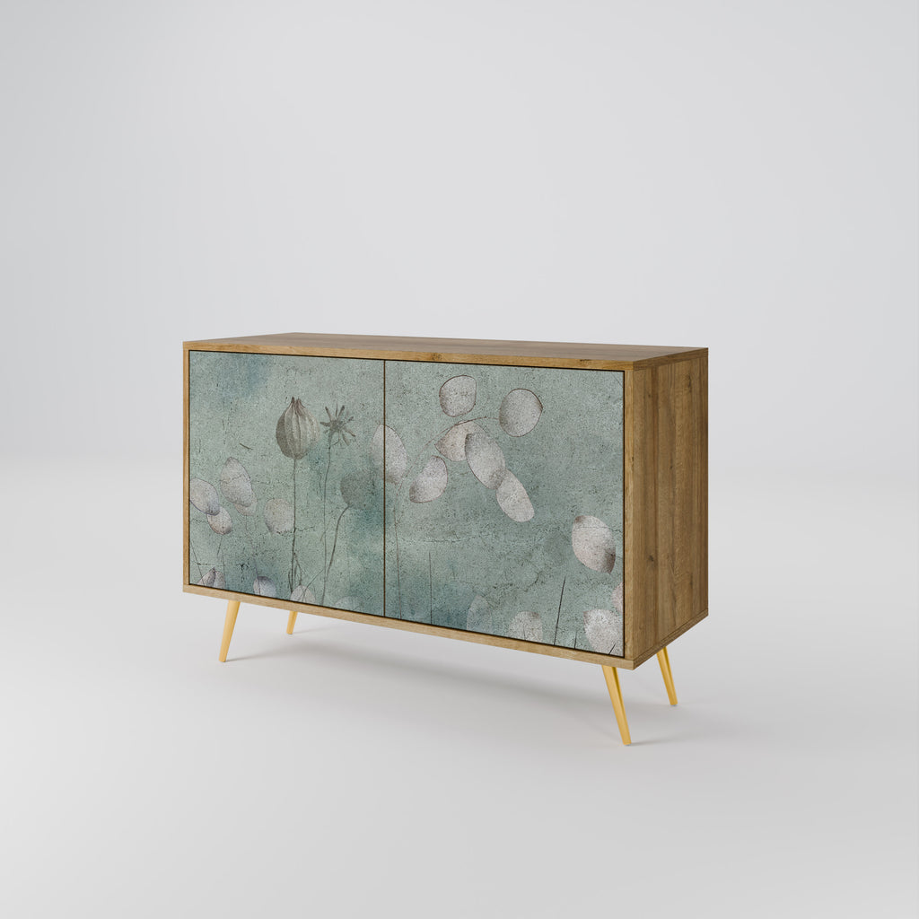 Aparador NIGHT LADY de 2 puertas con efecto roble