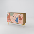 PASTEL DESTINY 2-Door Sideboard in Oak Effect