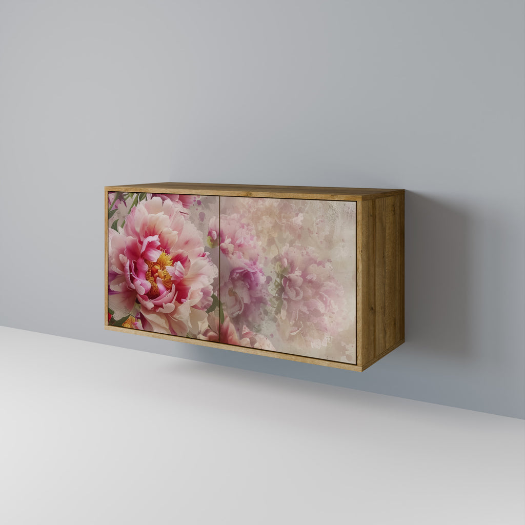 PEONY WHISPER 2-Door Sideboard in Oak Effect