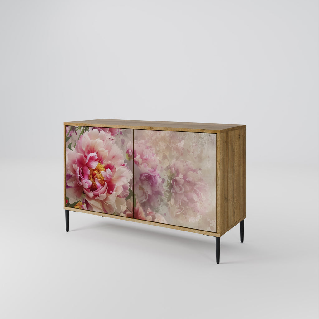 PEONY WHISPER 2-Door Sideboard in Oak Effect