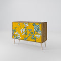 YELLOW CHINOISERIE 2-Door Sideboard