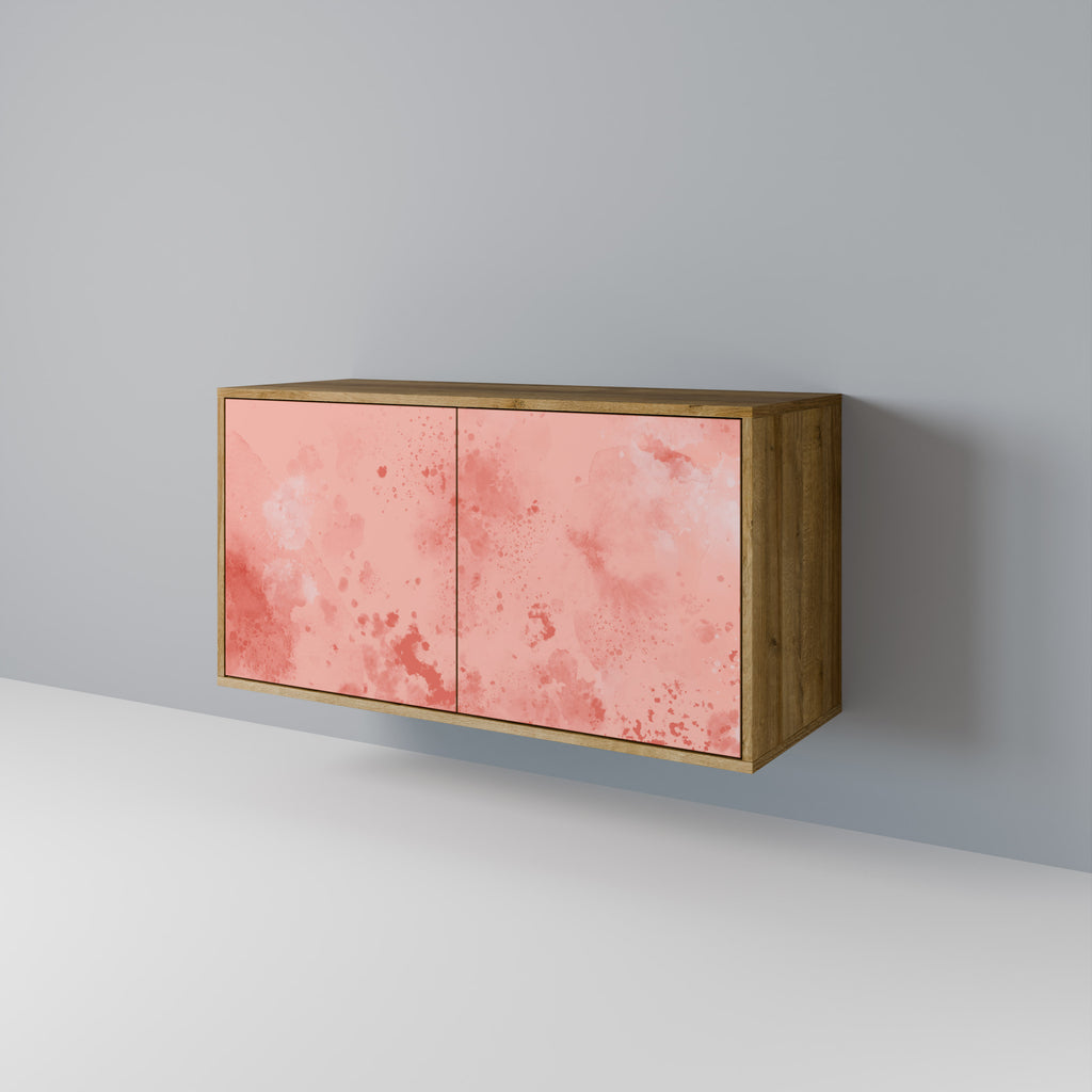 Aparador CRANE DANCE de 2 puertas con efecto roble