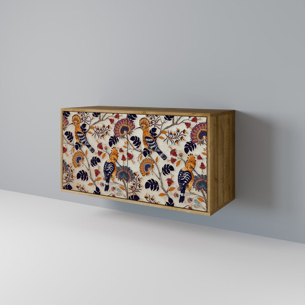 Aparador EMINENT HOOPOE de 2 puertas con efecto roble