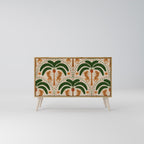 DANCING PREDATORS 2-Door Sideboard in Oak Effect