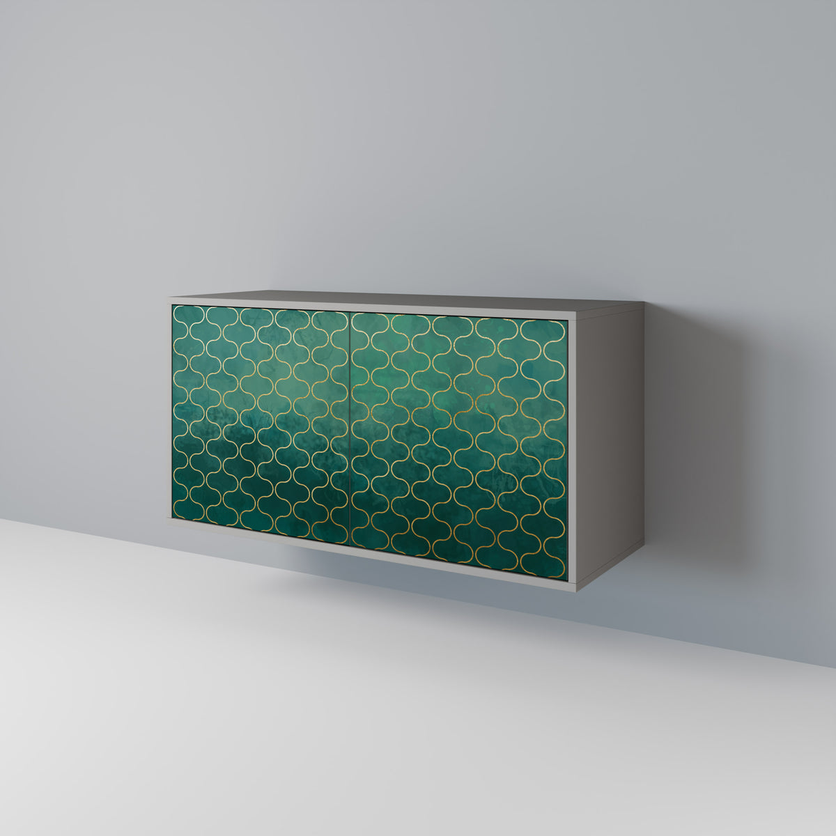 TESSELATED GREENERY Aparador de 2 Puertas