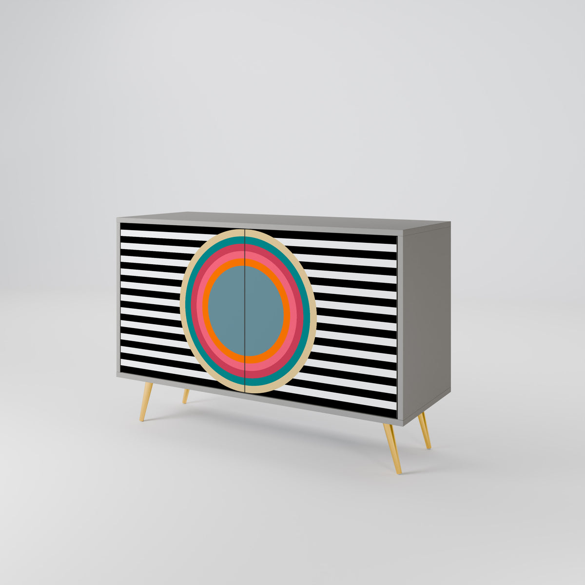 SPECTRA SHOWCASE Aparador de 2 Puertas