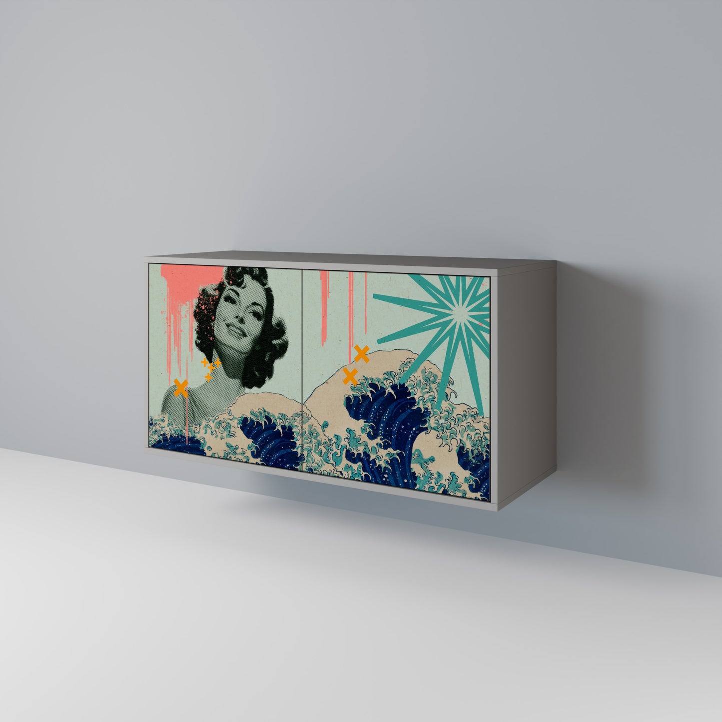 KANAGAWA BEAUTY 2-Door Sideboard