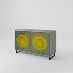 SUNSHINE EULOGY 2-Door Sideboard in Grey Finish