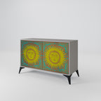 SUNSHINE EULOGY 2-Door Sideboard in Grey Finish