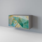 SPECTRUM SPLENDOR 2-Door Sideboard in Grey Finish