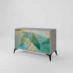 SPECTRUM SPLENDOR 2-Door Sideboard in Grey Finish