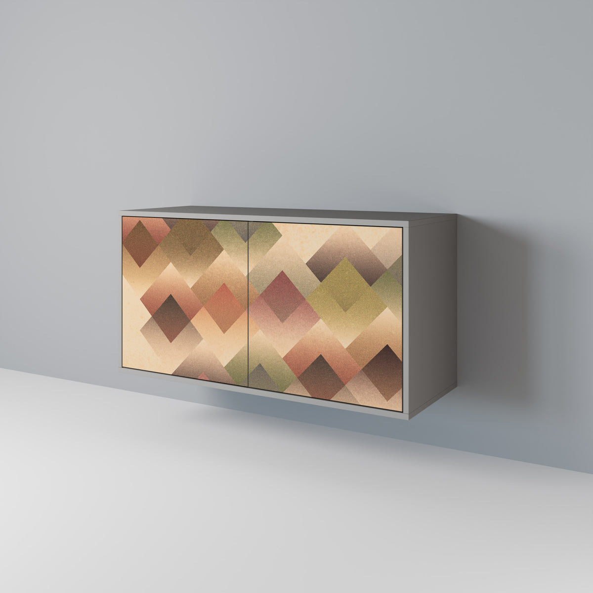 GEOMETRIC FUSION Aparador de 2 Puertas