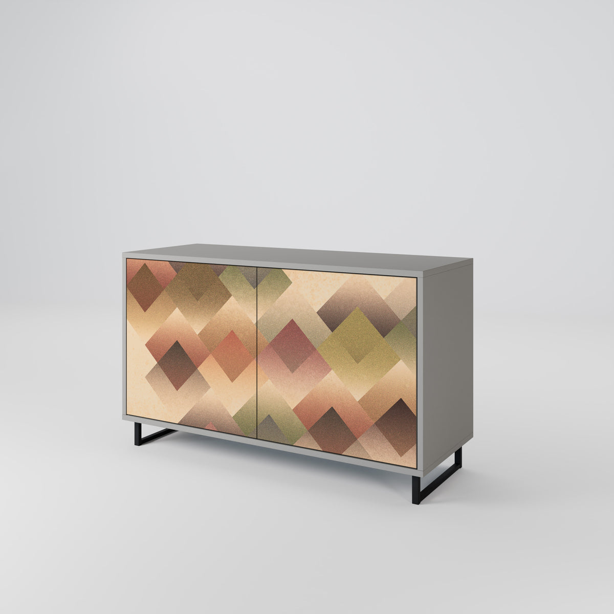 GEOMETRIC FUSION Aparador de 2 Puertas