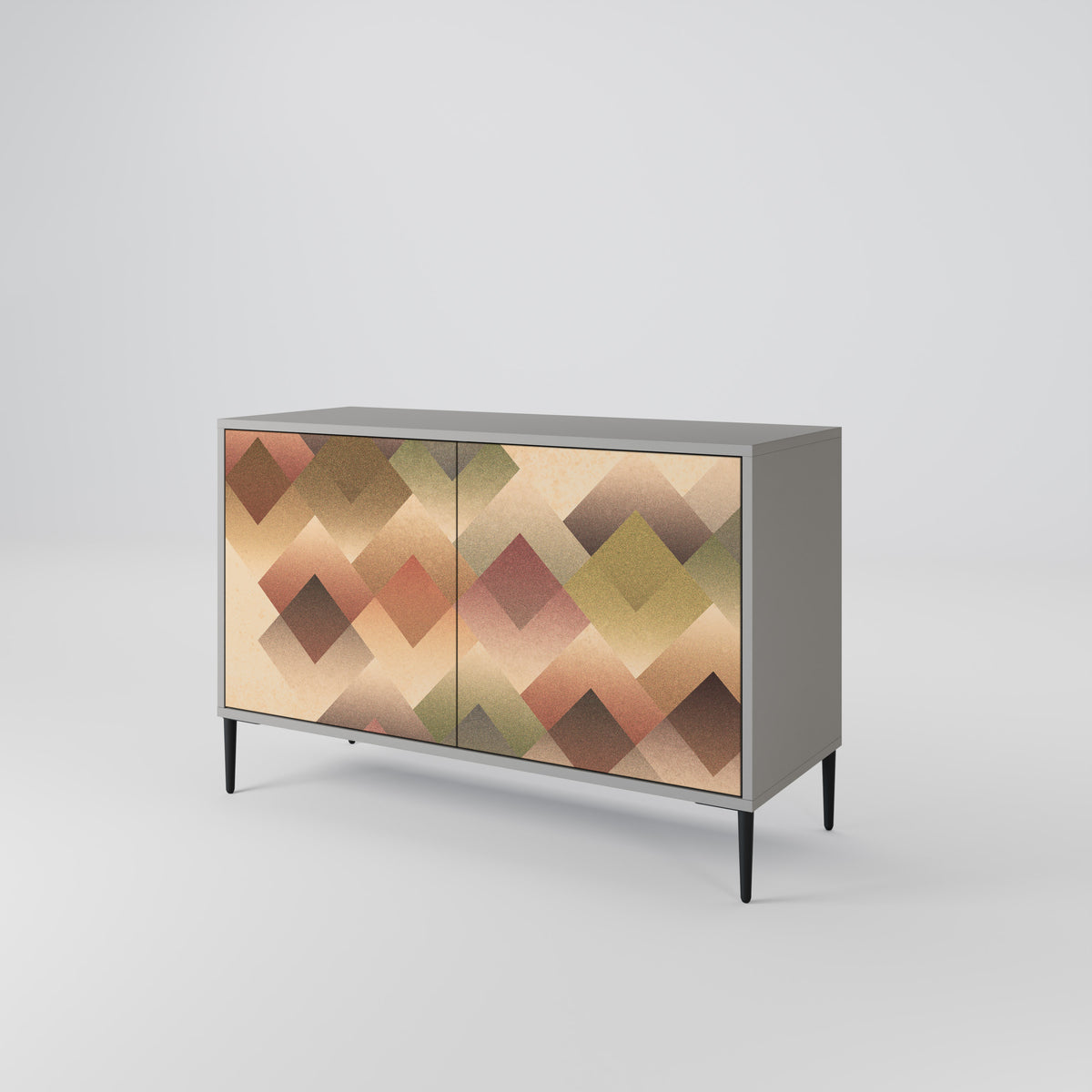 GEOMETRIC FUSION Aparador de 2 Puertas