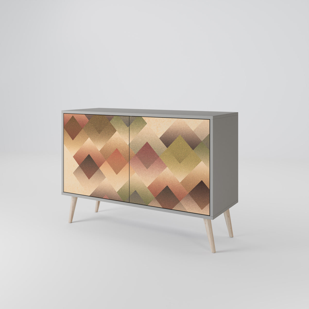 GEOMETRIC FUSION Aparador de 2 Puertas
