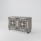 MONOCHROME NEXUS 2-Door Sideboard in Grey Finish