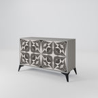 MONOCHROME NEXUS 2-Door Sideboard in Grey Finish