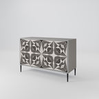 MONOCHROME NEXUS 2-Door Sideboard in Grey Finish