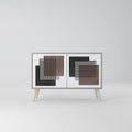 SHADOW SYNCHRONY 2-Door Sideboard in Grey Finish