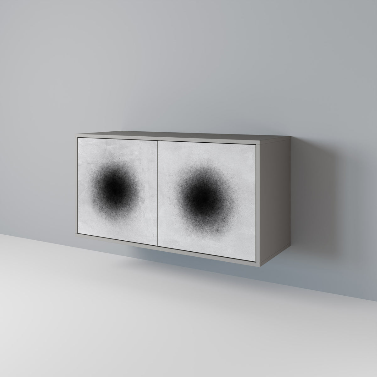 BLACK HOLE Aparador de 2 Puertas