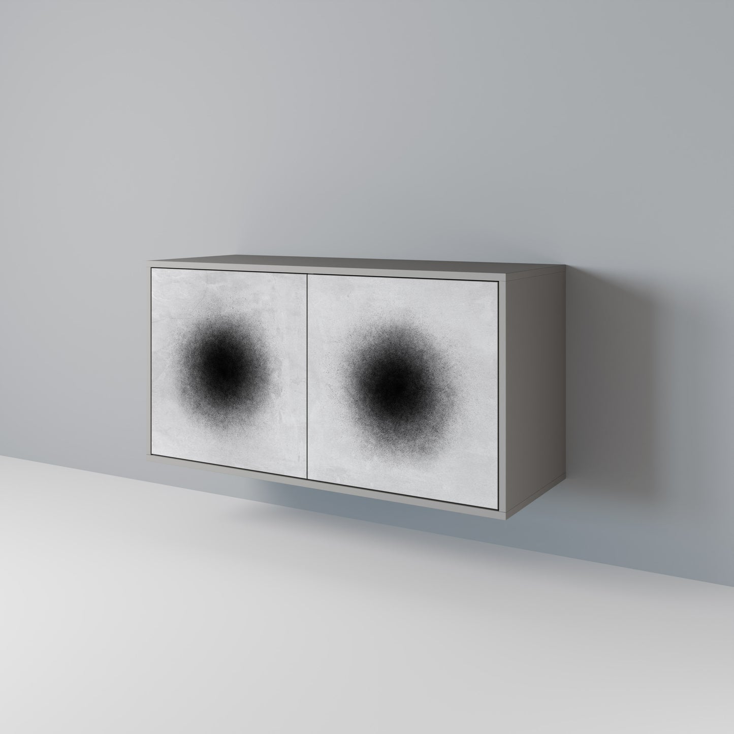 BLACK HOLE Aparador de 2 Puertas