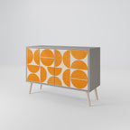 RECURRING DREAMS 2-Door Sideboard in Grey Finish