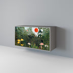 VIRGIN FOREST WITH SUNSET Aparador de 2 Puertas en Acabado Gris