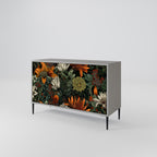 MIDNIGHT SPROUT 2-Door Sideboard in Grey Finish