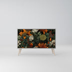 MIDNIGHT SPROUT 2-Door Sideboard in Grey Finish