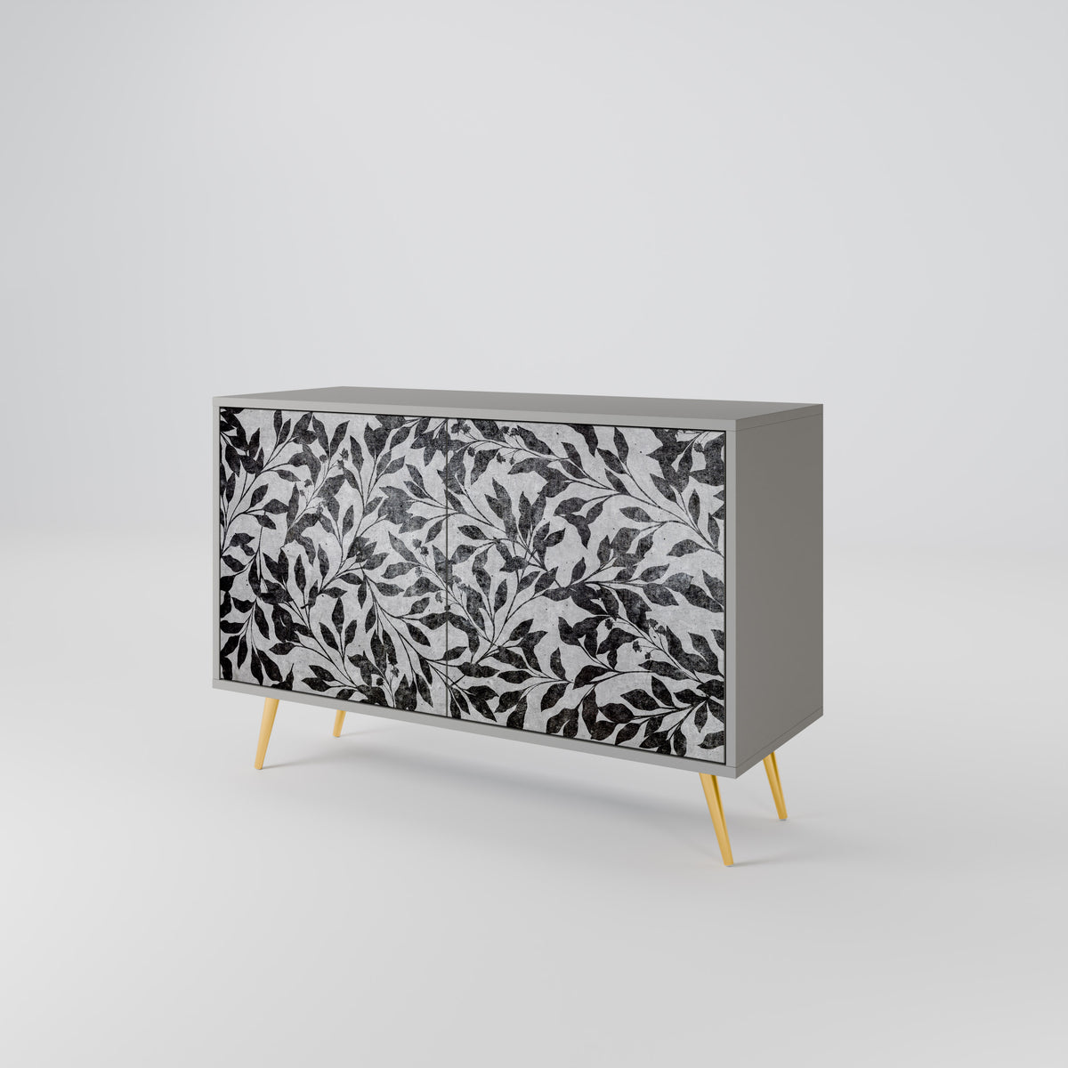 CHARCOAL SPROUT Aparador de 2 Puertas