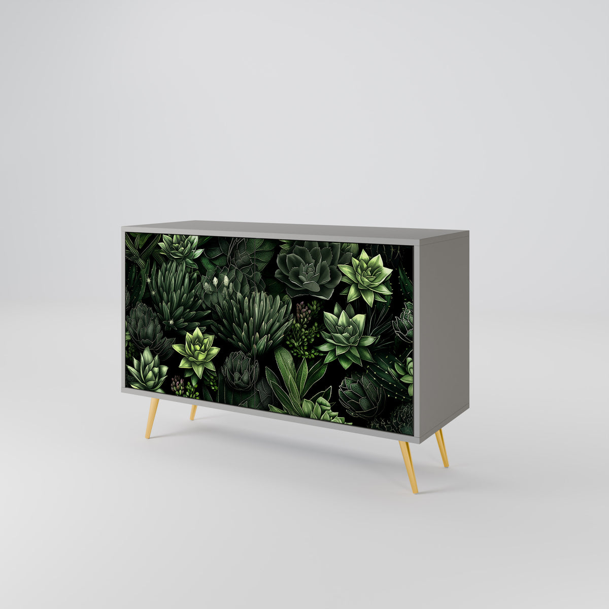 SUCCULENT JUNGLE Aparador de 2 Puertas