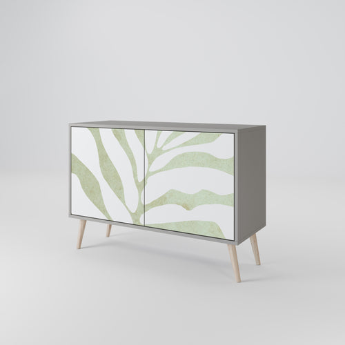 BOTANICAL SPARK 2-Door Sideboard in Grey Finish