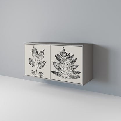 LEAFY STAMPS Aparador de 2 Puertas