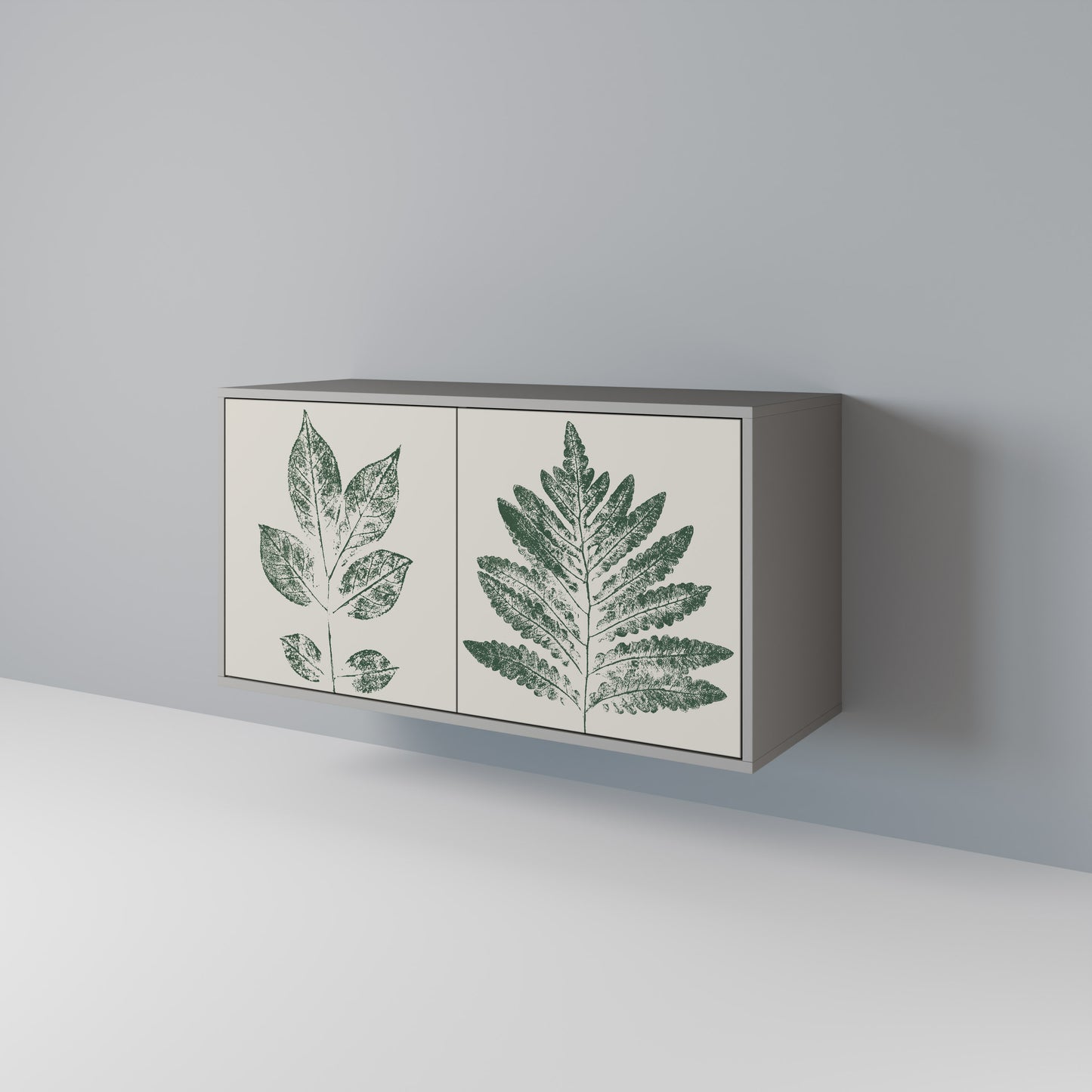 GREEN LEAFY STAMPS 2-Door Sideboard