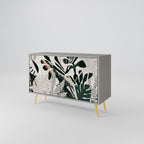 VERDURE FORMATION 2-Door Sideboard in Grey Finish