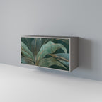 ROYAL GREEN Aparador de 2 Puertas en Acabado Gris