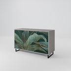 ROYAL GREEN Aparador de 2 Puertas en Acabado Gris