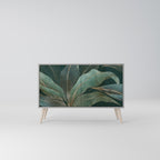 ROYAL GREEN Aparador de 2 Puertas en Acabado Gris