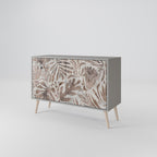 PASSING TIME 2-Door Sideboard in Grey Finish