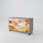 TRACES OF AUTUMN Aparador de 2 Puertas en Acabado Gris