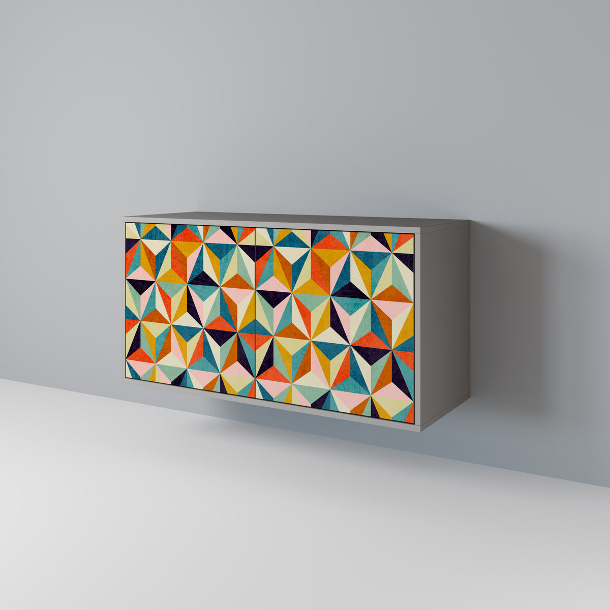 TESSELATE TREASURES Aparador de 2 Puertas