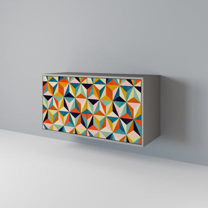 TESSELATE TREASURES Aparador de 2 Puertas