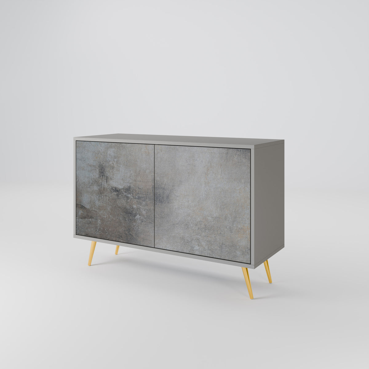 CONCRETE WALL Aparador de 2 Puertas