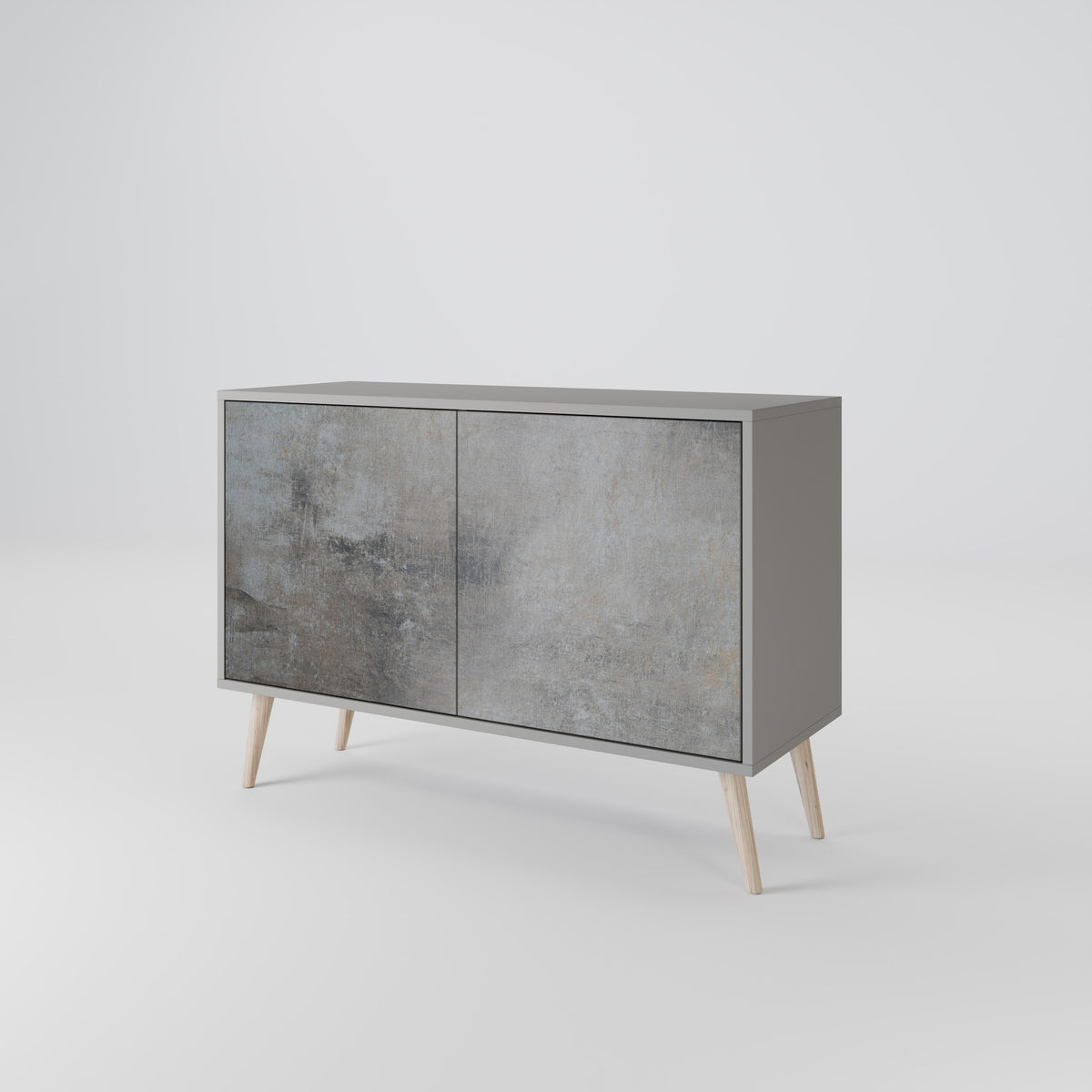CONCRETE WALL Aparador de 2 Puertas