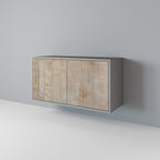 SCREEN ERROR Aparador de 2 Puertas en Acabado Gris